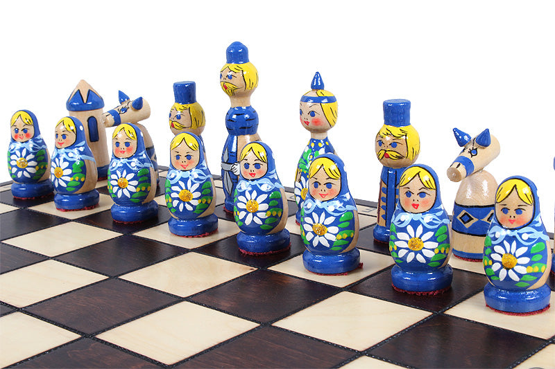 SCACCHI BABUSHKA - azzurro - SCACCHI BABUSHKA - azzurro