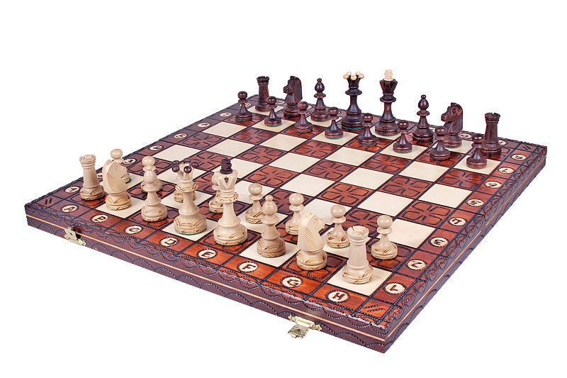 Scacchi JUNIOR (42x42 cm) - decorazione unica - Scacchi JUNIOR (42x42 cm) - decorazione unica