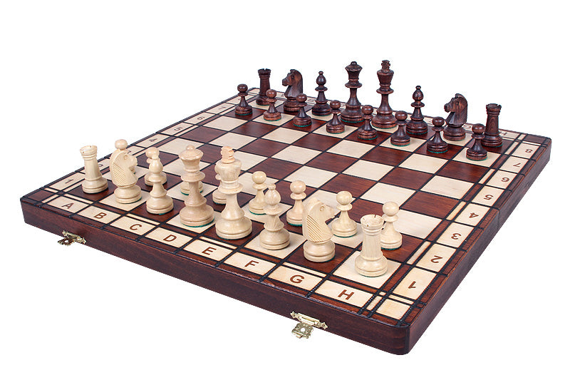 Set di Scacchi in Legno "Milano" n.4 (42x42cm) - Set di Scacchi in Legno "Milano" n.4 (42x42cm)