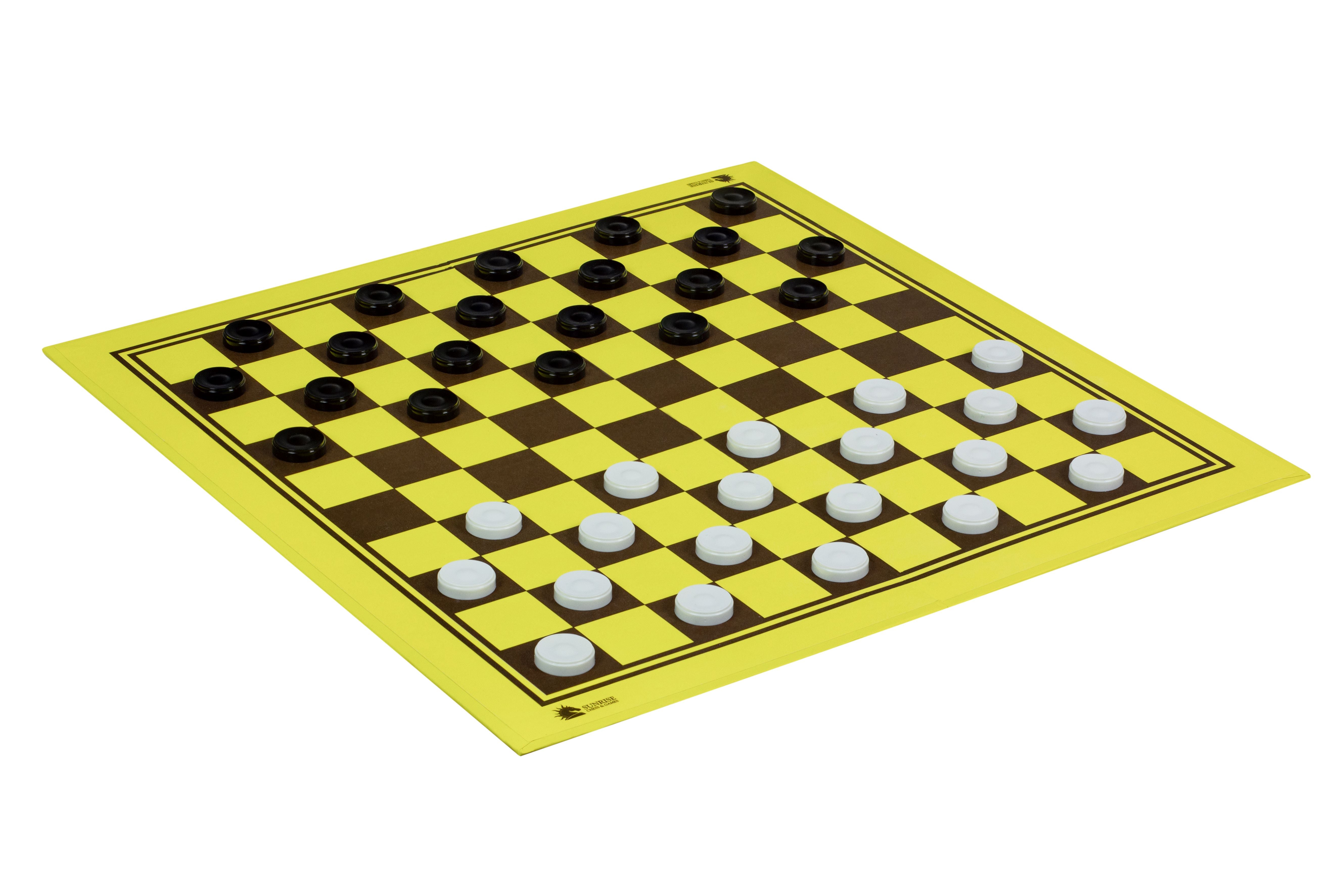 Set scacchi + pedine - figure in plastica DCP03G + pedine in plastica da 27 mm + pedine in cartone semipiegate 64 / 100 campi - c8b6929764886ce2bbc88ef2fe7e32b0