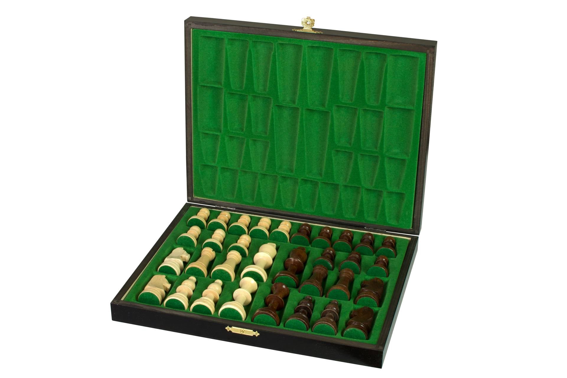 Sunrise Staunton No. 5 (re 90 mm) in Valigetta in Legno (Nera) - 354526e746a4be58475a14c55de856bc