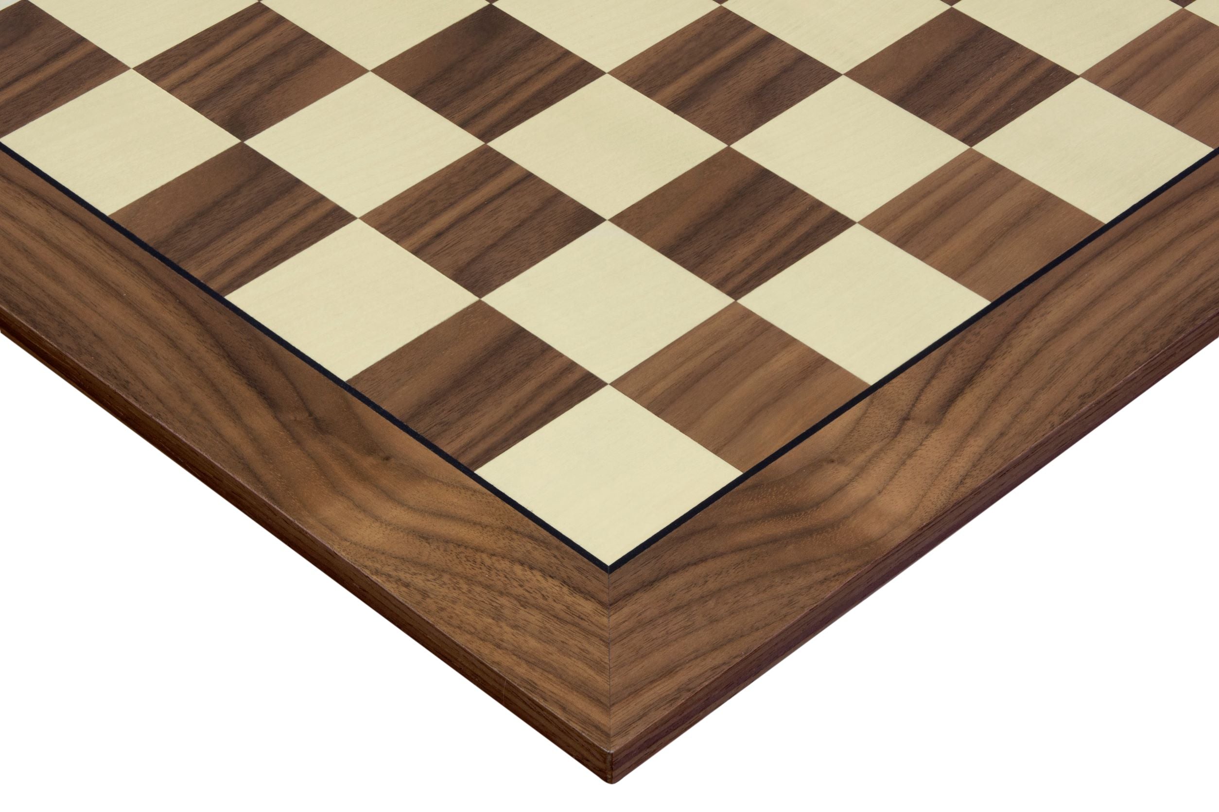 Scacchiera n. 5+ con cornice nera (senza Coordinate) noce/acero (intarsiata) - Esclusiva - cbd63b3a68040c74e474ce161c06d6c5