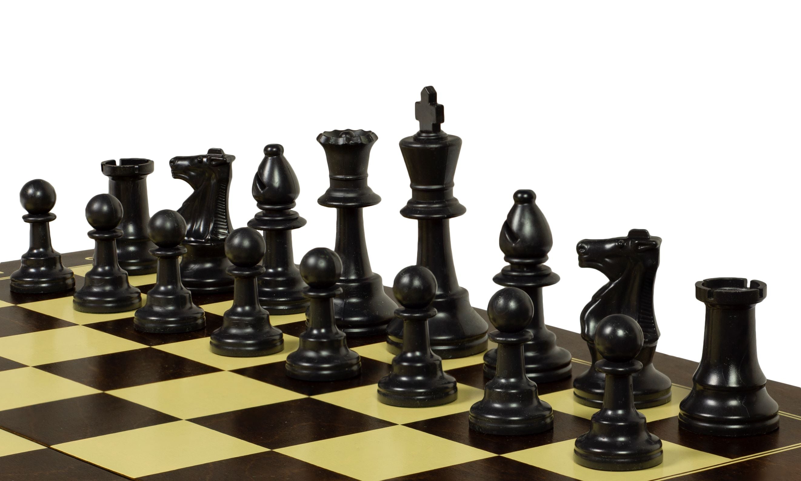 Set di scacchi da allenamento grande 48x48 cm (Re 96 mm) - Set di scacchi da allenamento grande 48x48 cm (Re 96 mm)