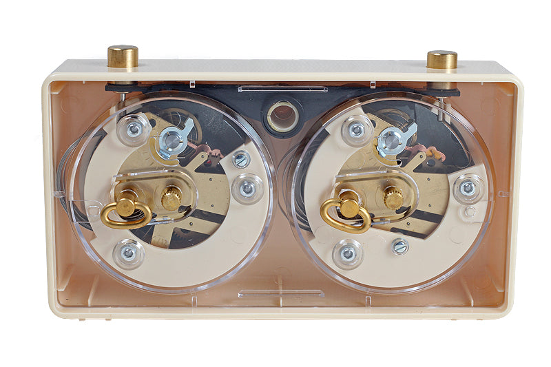 CLASSIC piccolo orologio in plastica, color crema - 39be576d5b8a0f8a575b315762fb8d5b