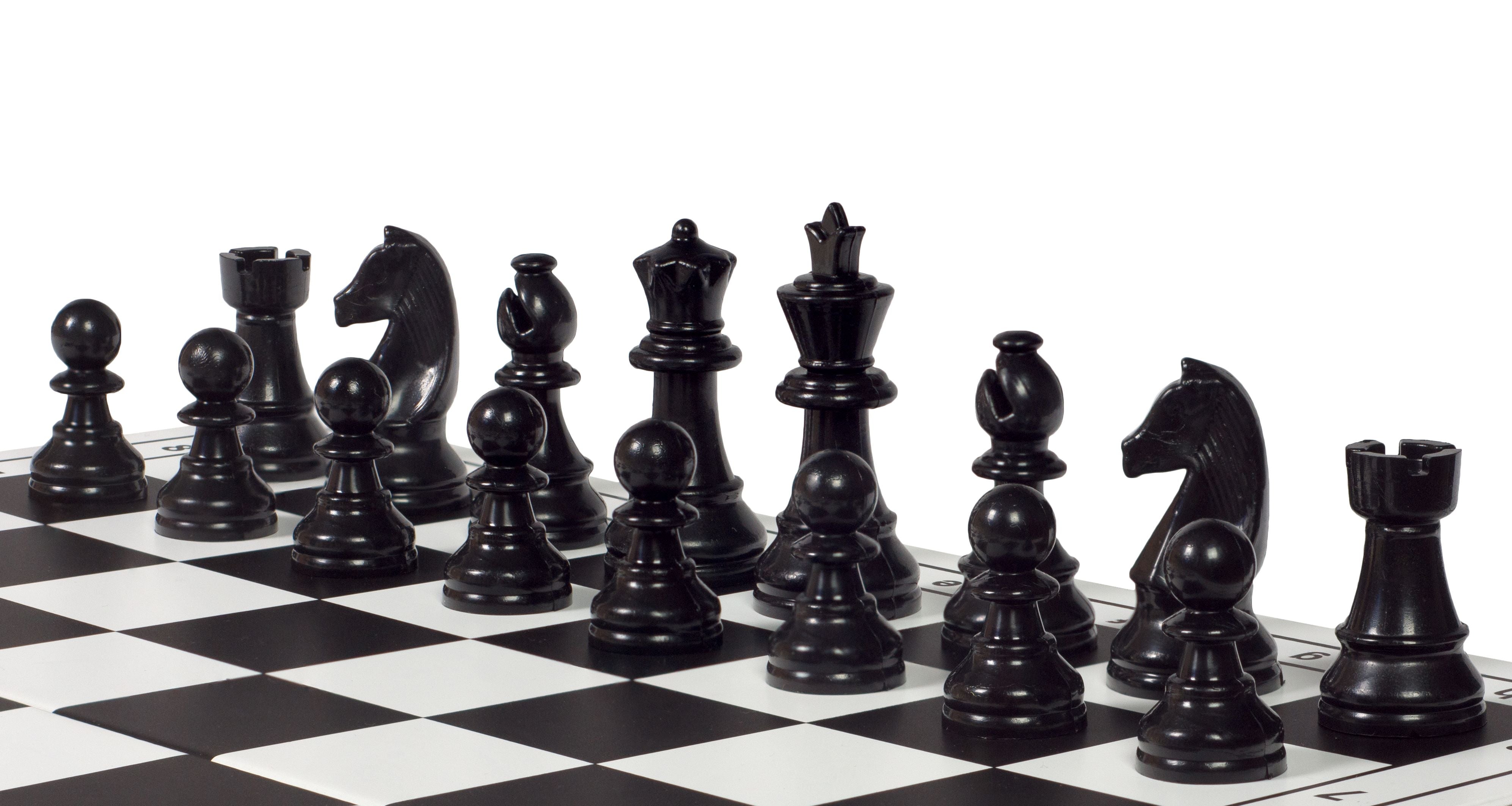 Scacchi Staunton n.3, plastica (Re 65 mm) - b89d3e9d6b9e74bdaba1d9375d0181d3