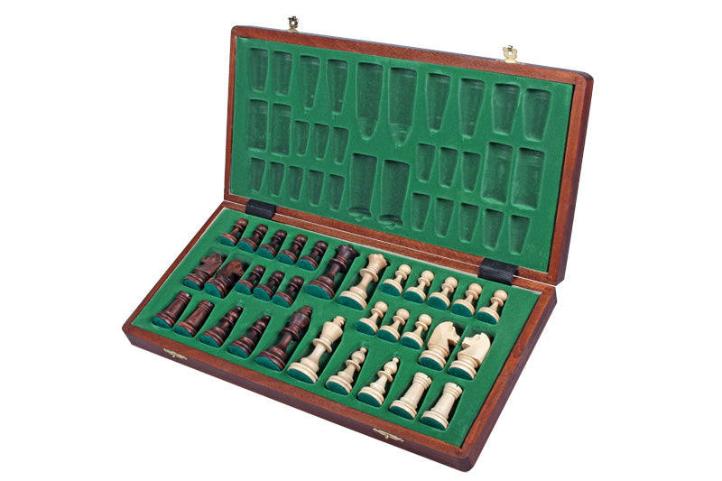 Set di Scacchi in Legno "Milano" n.4 (42x42cm) - Set di Scacchi in Legno "Milano" n.4 (42x42cm)