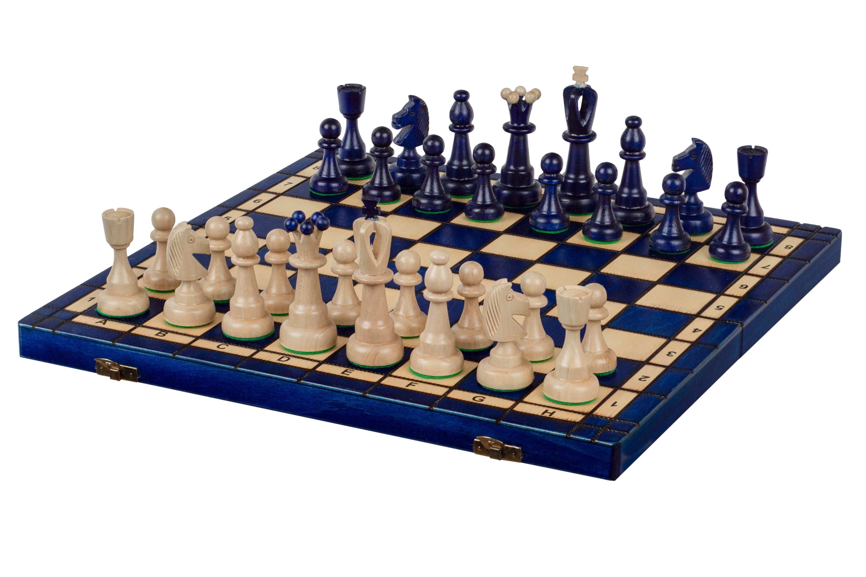 Set di Scacchi "Asso" - Blu - bd97e4264a3714c90d49ebf407711964