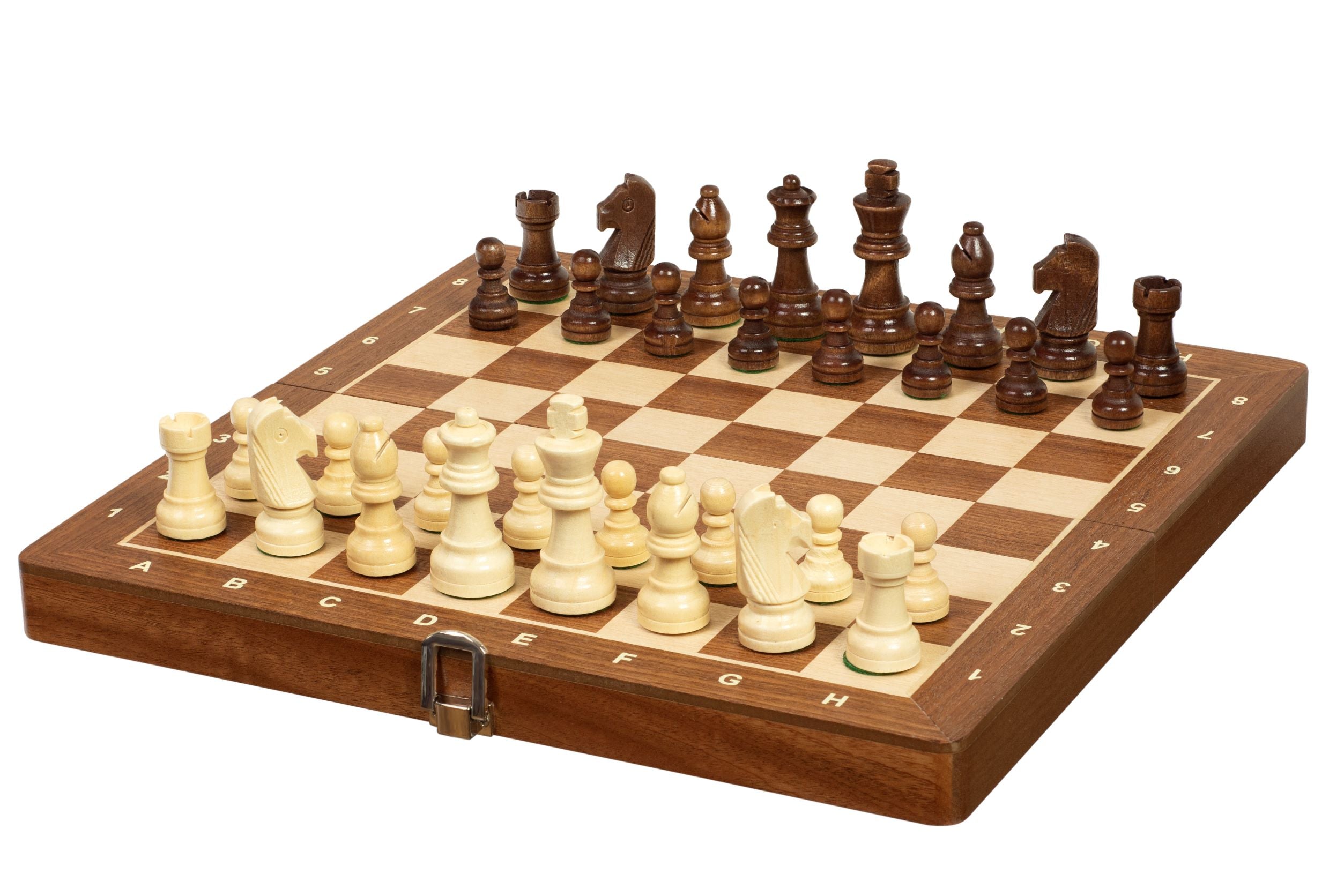 Set di scacchi da torneo Sunrise n.3 Exclusive (30x30cm) - Set di scacchi da torneo Sunrise n.3 Exclusive (30x30cm)