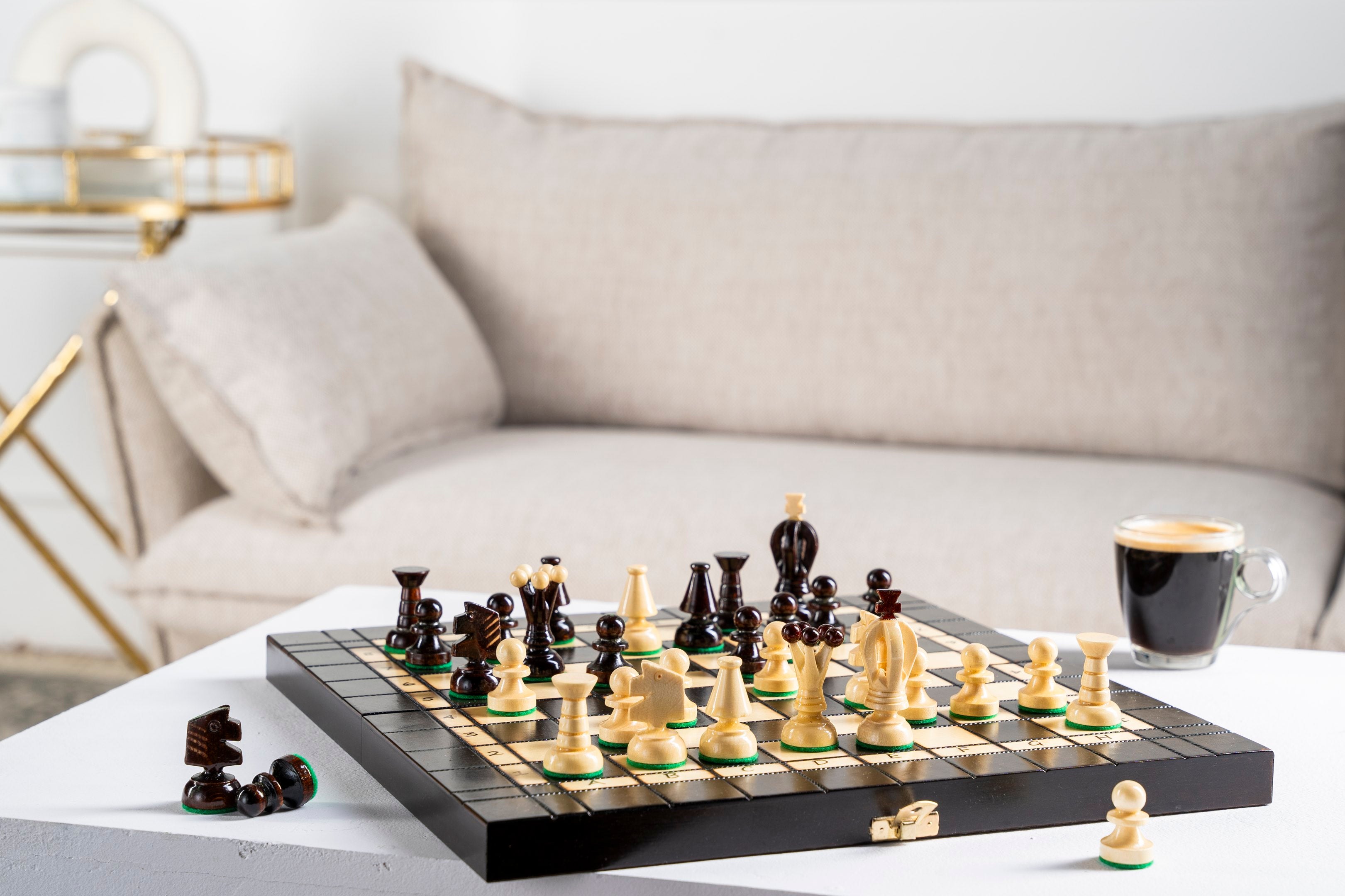 Set di Scacchi e Dama (35x35cm) - 8b8a84af4938eb06b875b6488f72ba30