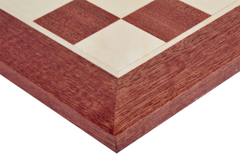 No6 Scacchiera in Sapele + Pezzi in Acacia Francese da 3,75 - No6 Scacchiera in Sapele + Pezzi in Acacia Francese da 3,75