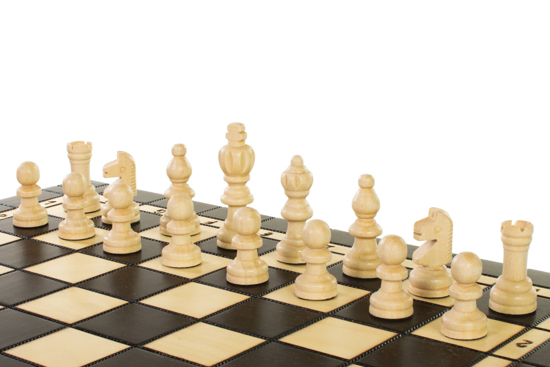 Set in Legno 3 in 1 (40x40cm) Scacchi + Dama + Backgammon - aad16c6717bfb16624091df41665d1d5