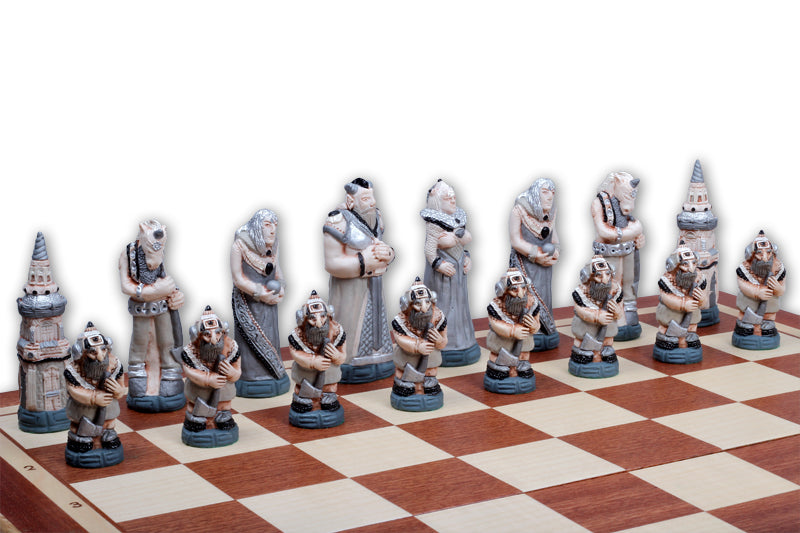 SCACCHI MEDIOEVALE (58x58 cm) intarsiata - 828060a4dfc01c9d2809e81d3b8cdb57