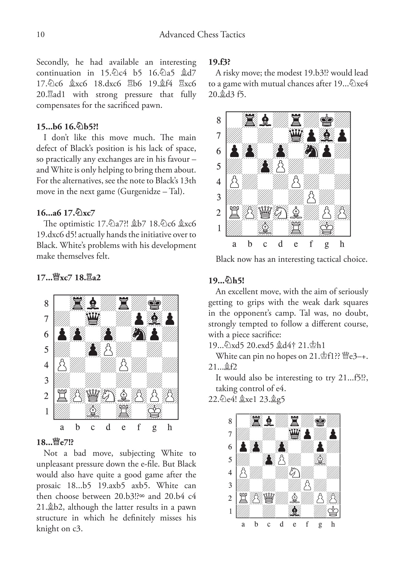 Advanced Chess Tactics - by Lev Psakhis (softcover) - e463c2b750a60bfd8fe5362cfa1105ef