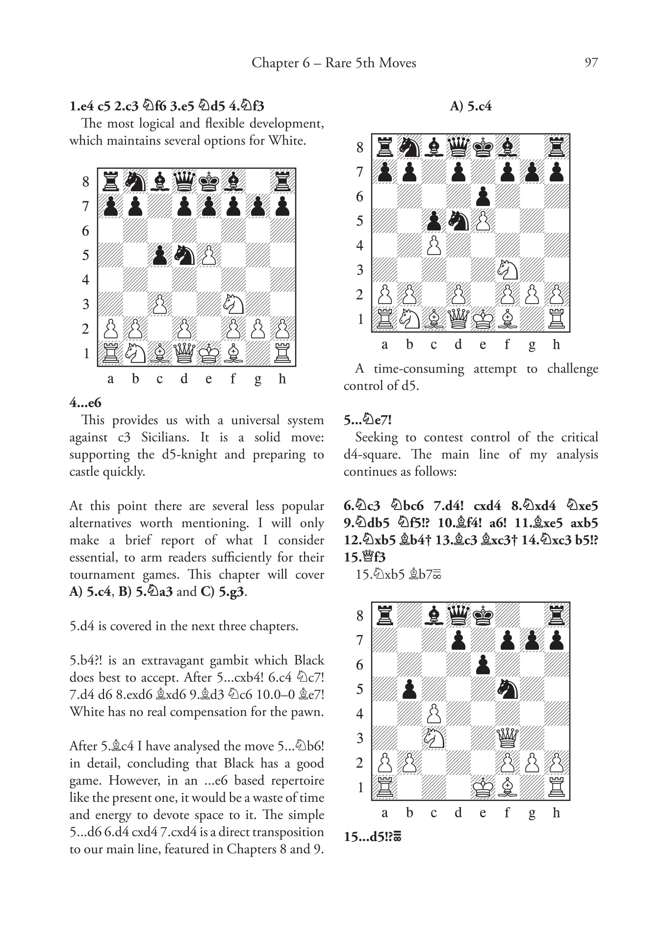 Grandmaster Repertoire 6A - Beating the Anti-Sicilians (hardcover) by Vassilios Kotronias - 4b27a4adb0a96c26c06c1d6b4613a58a