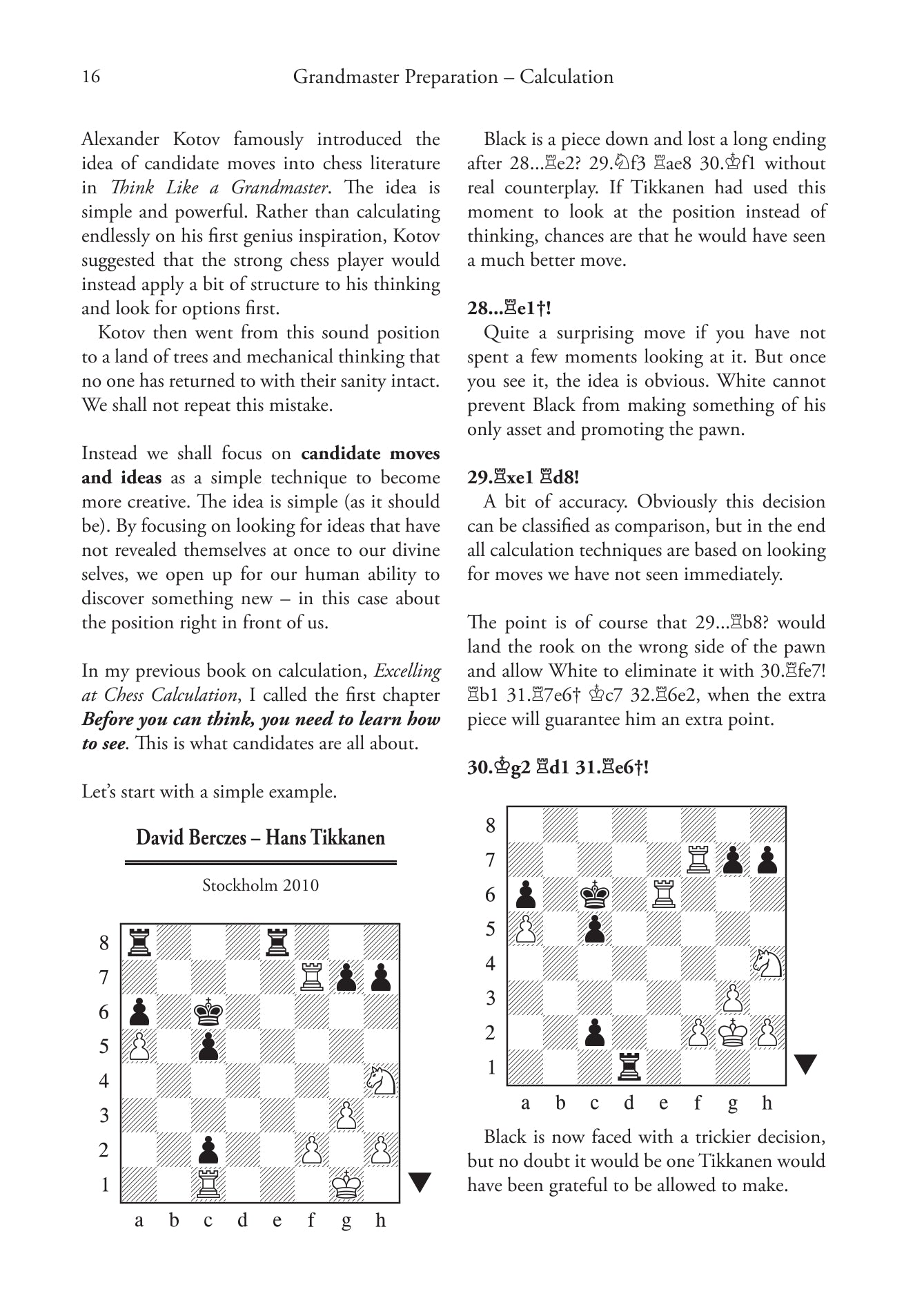 Grandmaster Preparation - Calculation (2nd edition) by Jacob Aagaard (softcover) - ee4acaf22dd6023bedc9fcb77624f68e