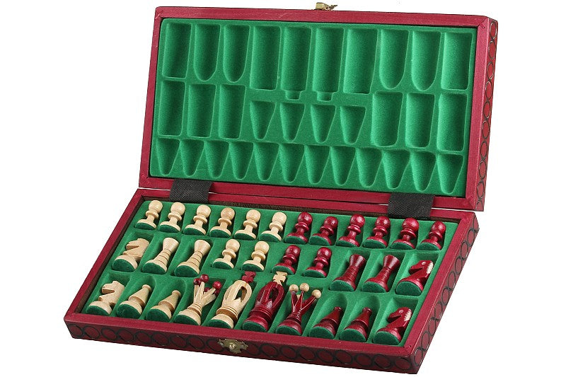 Scacchi Elegant - Medio (colore ciliegia) - e1a1c059aae64218465c75beda59ade2