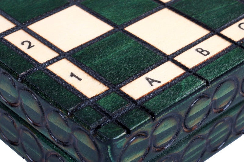 Scacchi Elegant - Piccolo (colore Verde) - 6cf229e224664cd999b36bbf94c335db