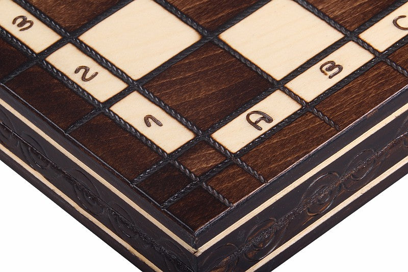 Scacchi + Dama Piccola, 2 Giochi in 1 (Ciliegia) - 208215609c0c635253f54a6a65432558