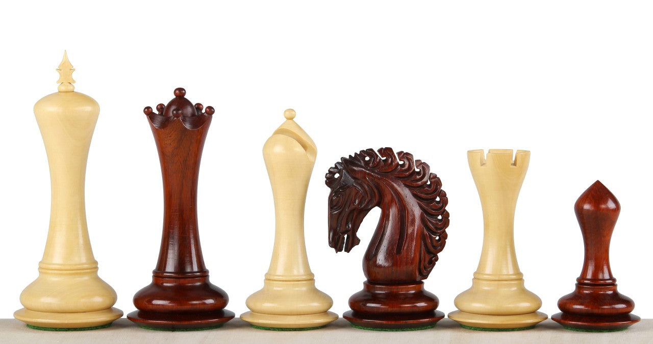 Scacchi EMPIRE in legno di padauk 4,25'' - c699702d6be1e3727e8741be69adcfc3