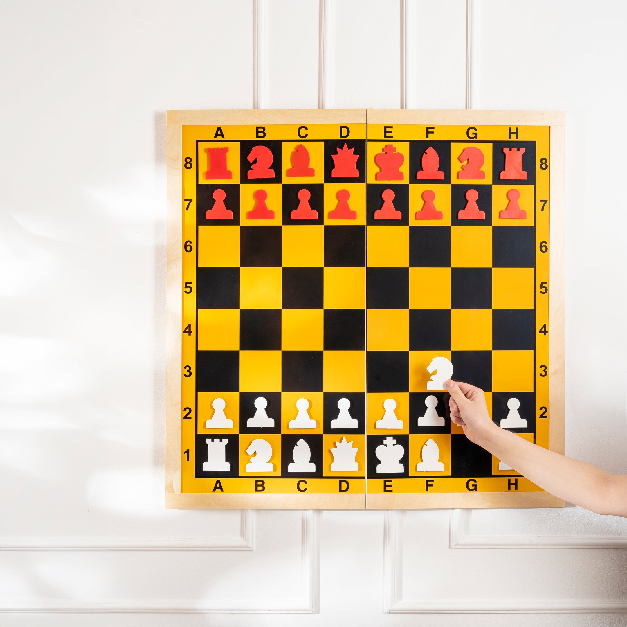 GIOCATORI MAGNETICI DI DIMOSTRAZIONE - struttura in legno, pieghevole a metà, figure incluse - 8d271d88b69bcecccec69d1dc4f5aed3