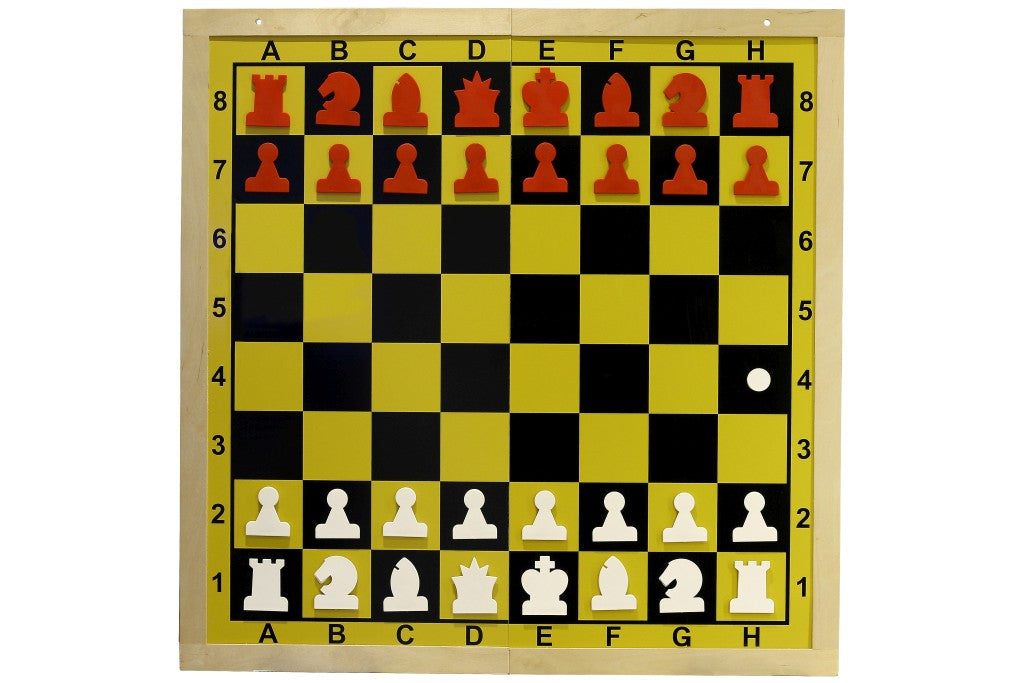 GIOCATORI MAGNETICI DI DIMOSTRAZIONE - struttura in legno, pieghevole a metà, figure incluse - 5a581368c928d6d014b09627b6020c9c