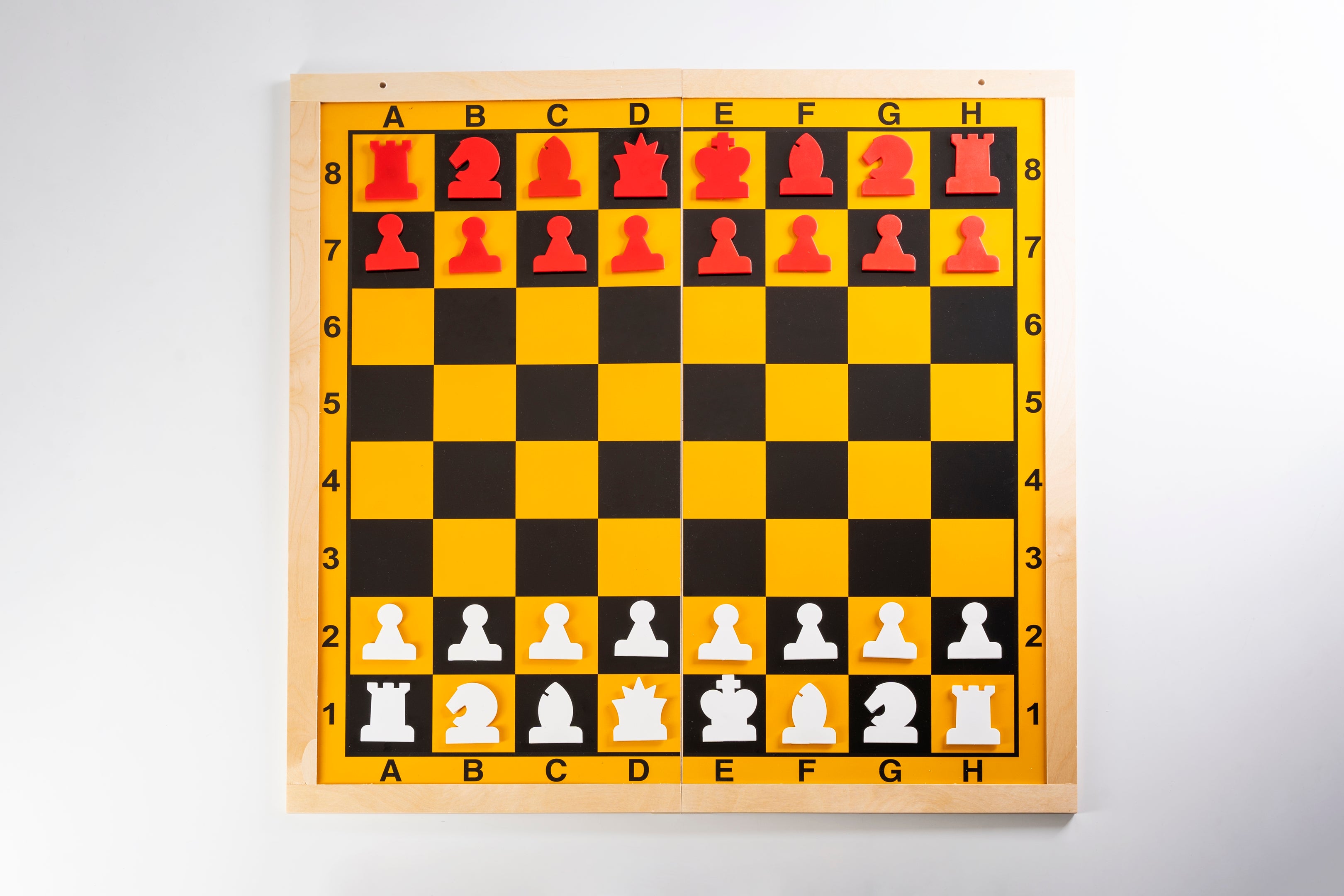 GIOCATORI MAGNETICI DI DIMOSTRAZIONE - struttura in legno, pieghevole a metà, figure incluse - GIOCATORI MAGNETICI DI DIMOSTRAZIONE - struttura in legno, pieghevole a metà, figure incluse