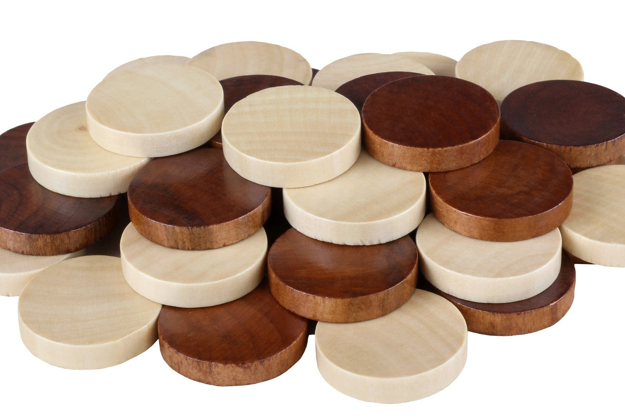 Pedine di legno (pietre) per 100 pedine da campo - Pedine di legno (pietre) per 100 pedine da campo