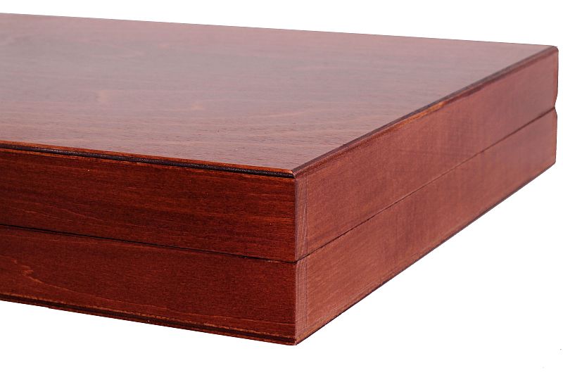 STAUNTON Lux n. 5 SET MARRONE FRANCESE ACACIA - STAUNTON Lux n. 5 SET MARRONE FRANCESE ACACIA
