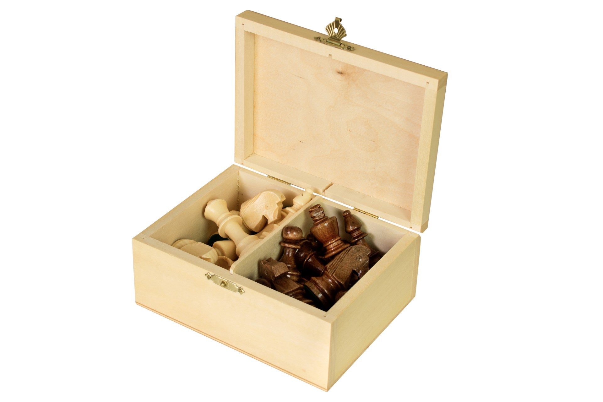 Figure di scacchi Sunrise Staunton 4 (re 80 mm) in una cassetta leggera - 02a50c3c6f80e916377ead1f45ac283e