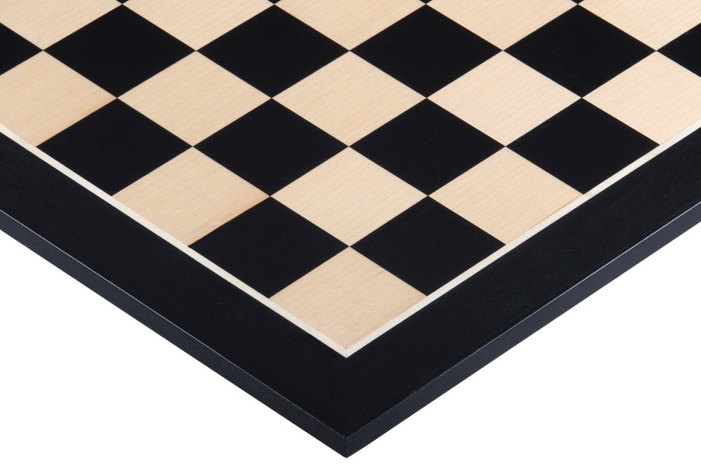 Scacchiera n. 5 (senza Coordinate) in ebano (intarsiata) - Scacchiera n. 5 (senza Coordinate) in ebano (intarsiata)