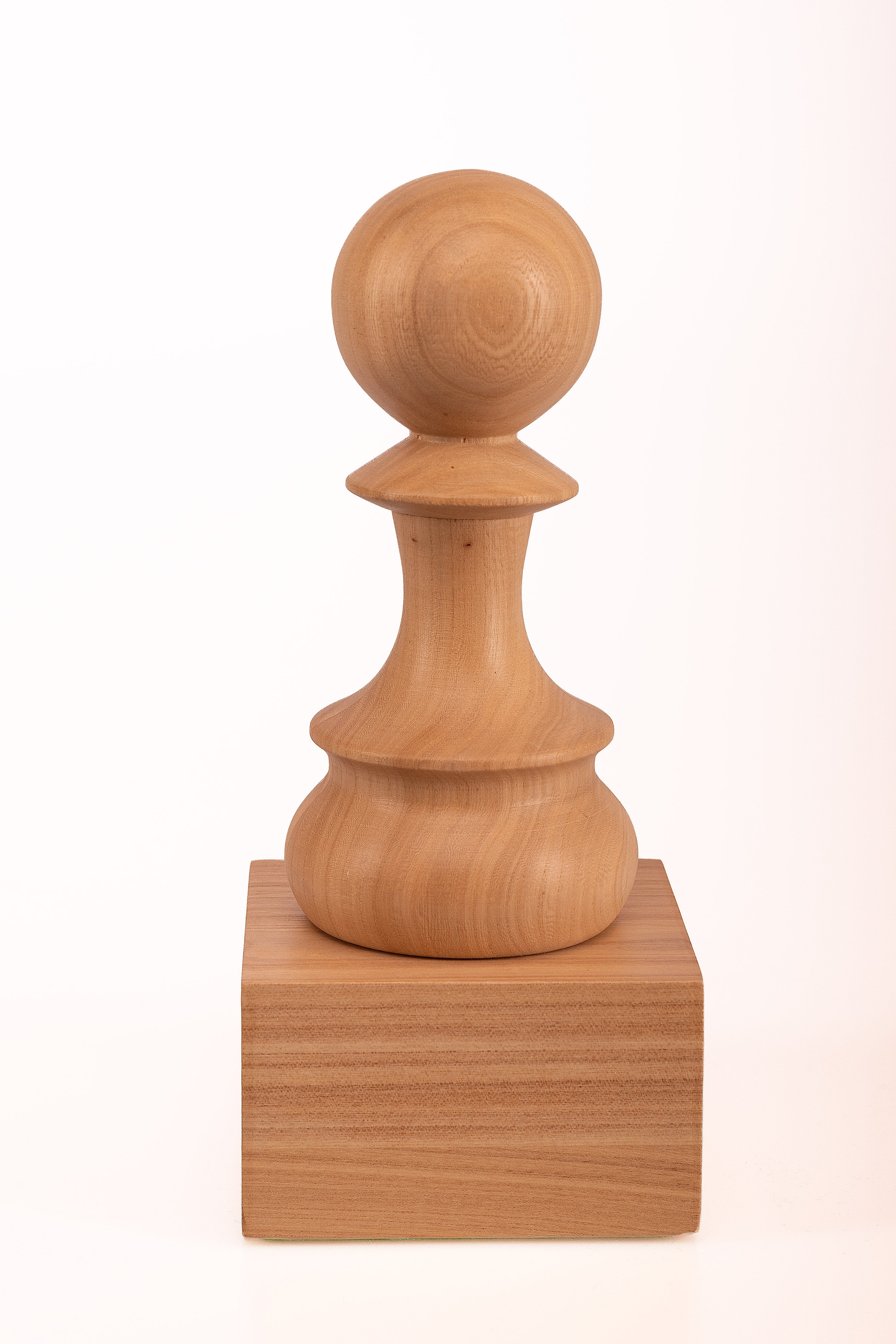 Coppa degli scacchi in legno - Pedone Bianco - Coppa degli scacchi in legno - Pedone Bianco
