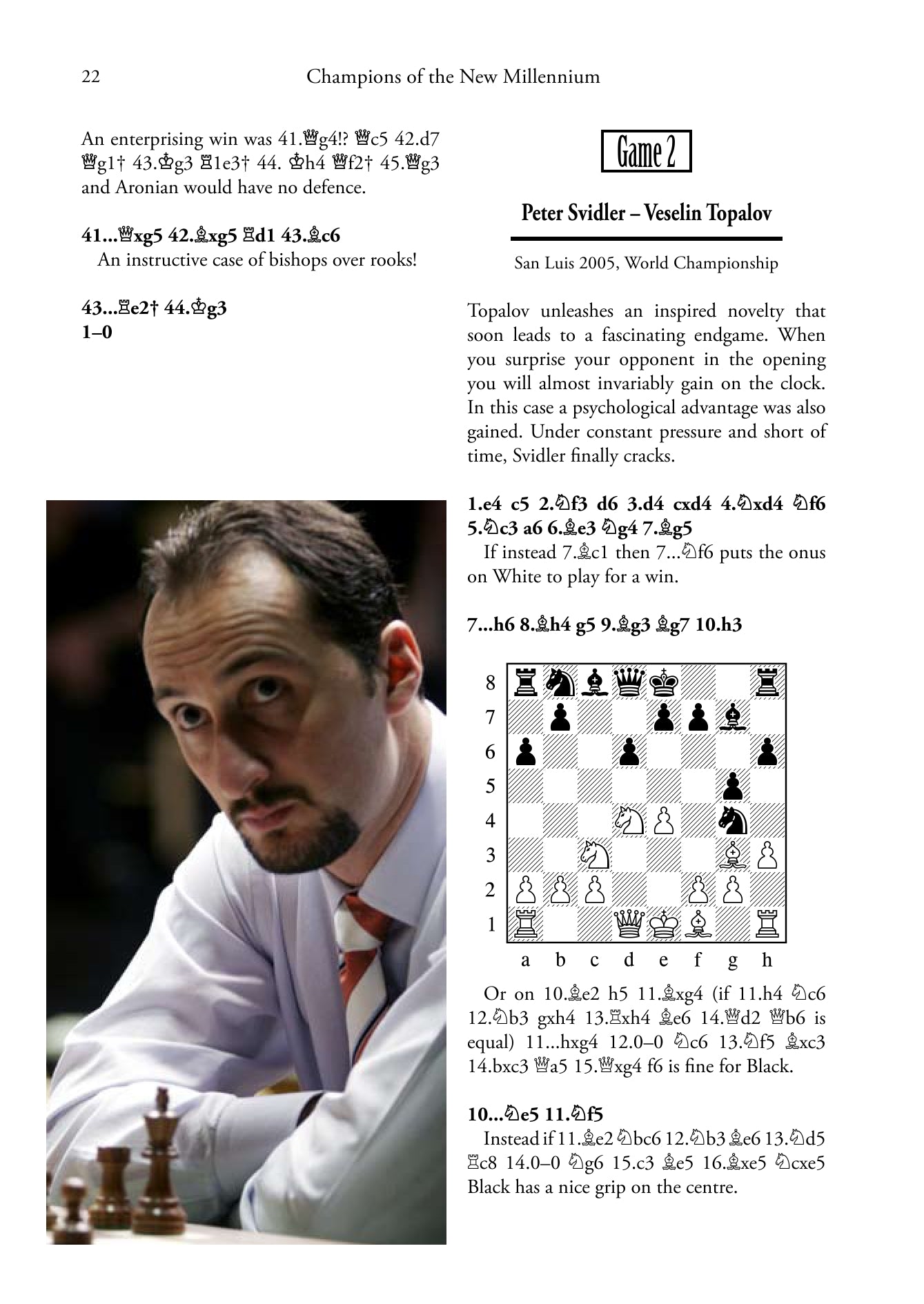 Champions of the New Millennium - Ftacnik, Kopec and Browne (softcover) - eae7a515878e4db810a4a78483c85130