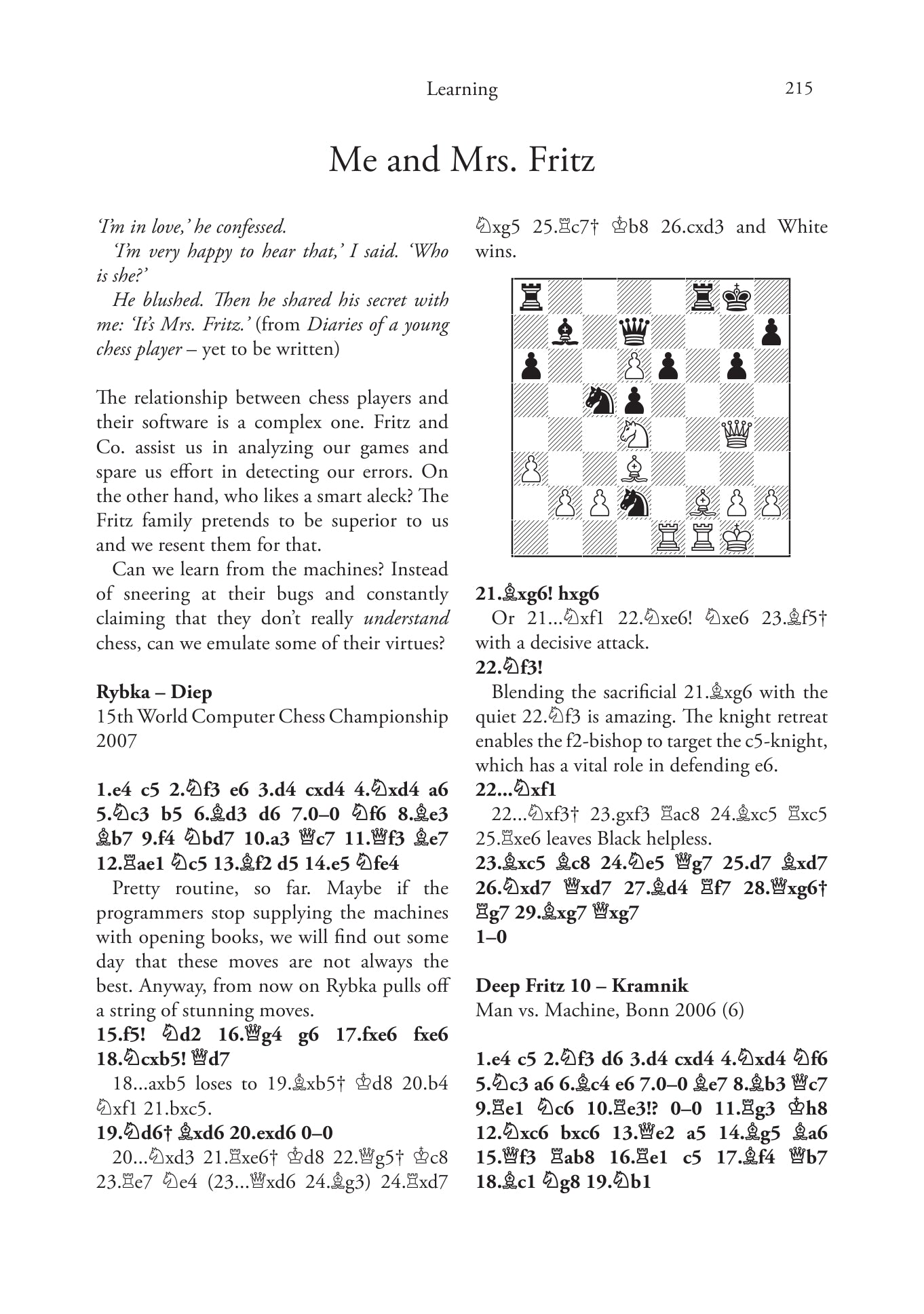 Chess Tips for the Improving Player by Amatzia Avni (softcover) - 8a5215daf90d787aa6ca62adb8a29f22
