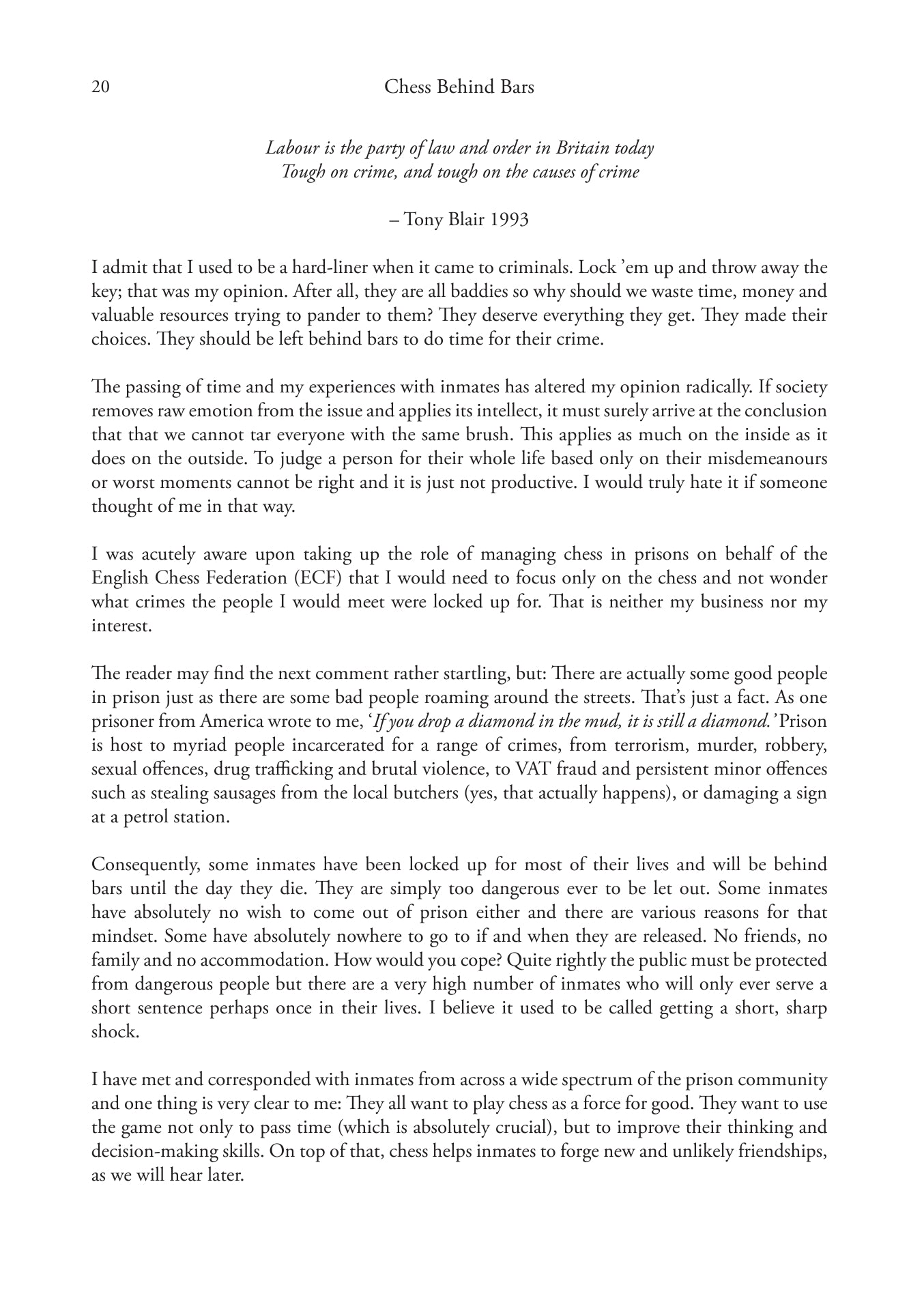 Chess Behind Bars by Carl Portman (hardcover) - 7f4f0d846507ba973613411e26f11160