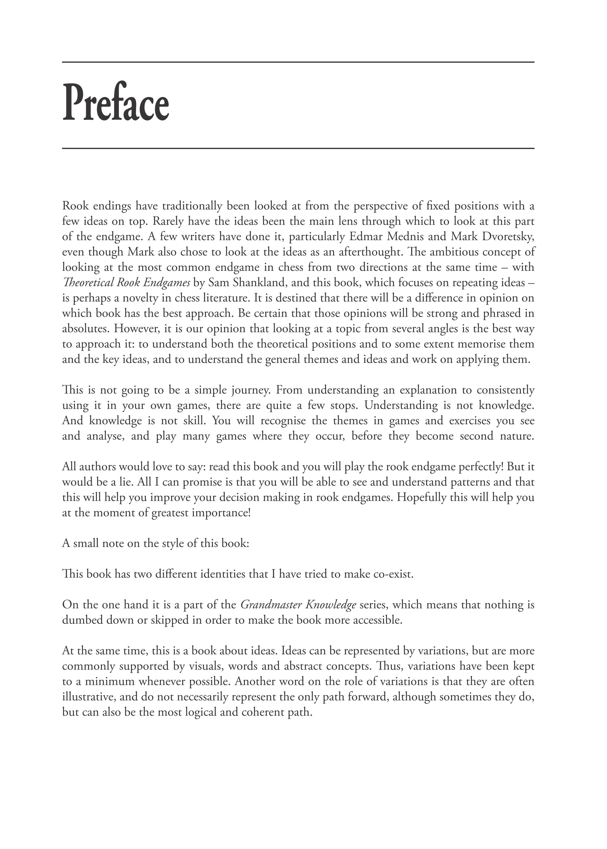 Conceptual Rook Endgames by Jacob Aagaard (hardcover) - 28ac4963e380e0ba08682aa3326025d1