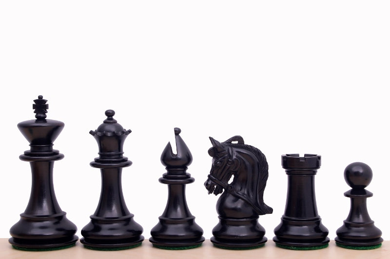 Scacchi CORINTHIAN Ebanizzati (Re 10,2 cm) - 78572f86694bc41732ee3d84d7c30eec