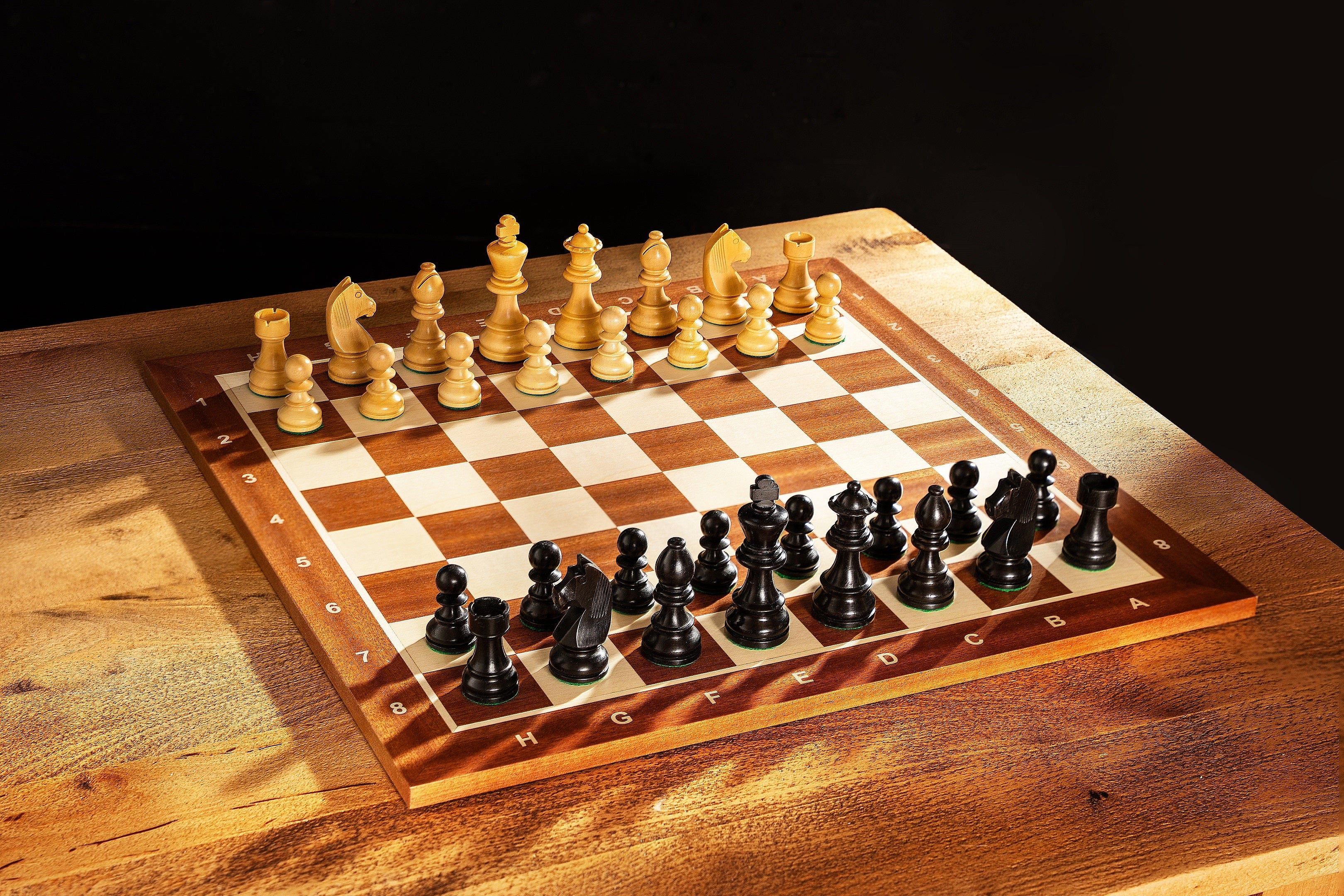 Set di scacchi Smyslov (Re 9,6 cm) - Set di scacchi Smyslov (Re 9,6 cm)