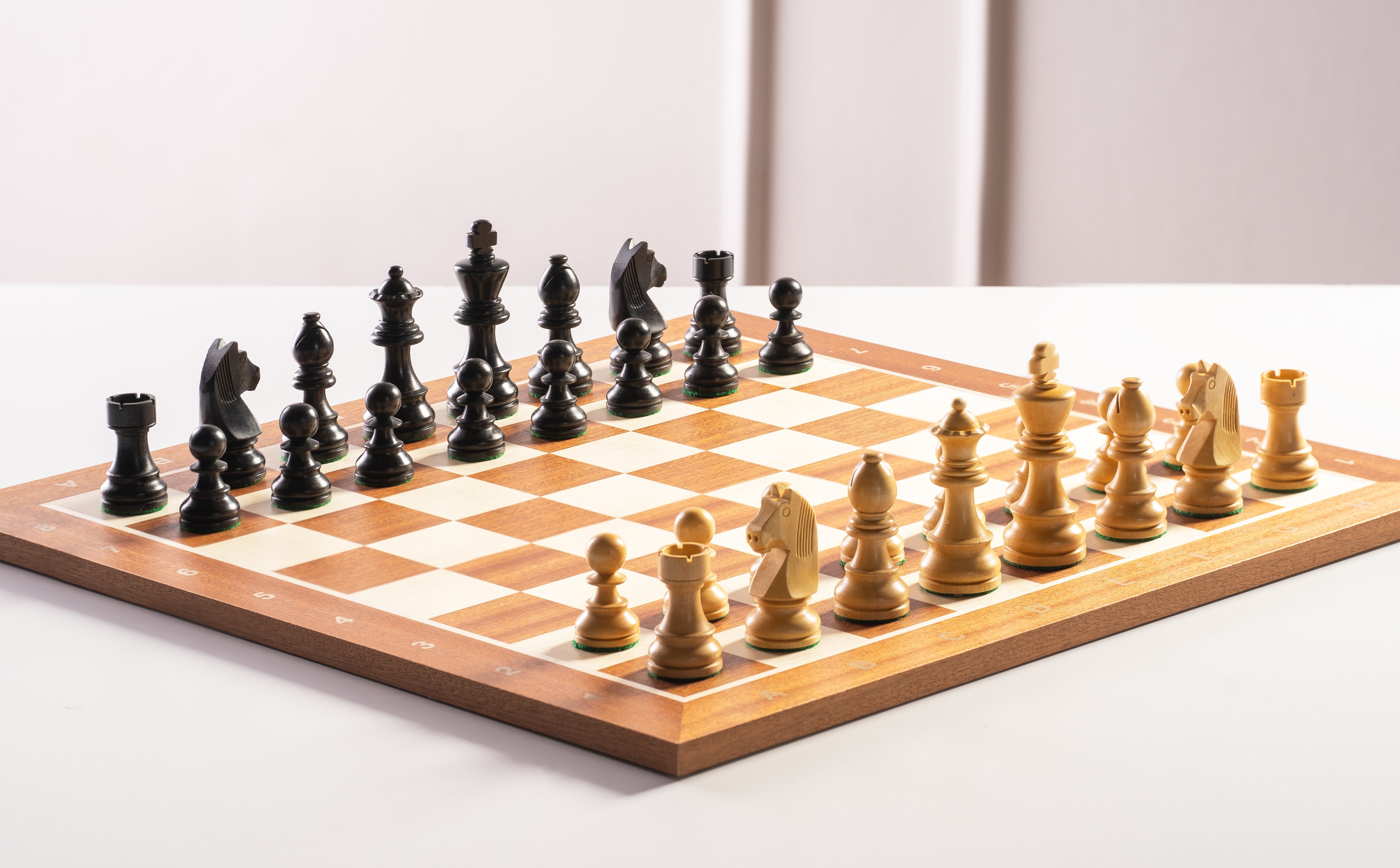 Set di scacchi Botvinnik - scacchiera (Re 9cm) - e0356f8f7907ff453c6cf56f645610d0
