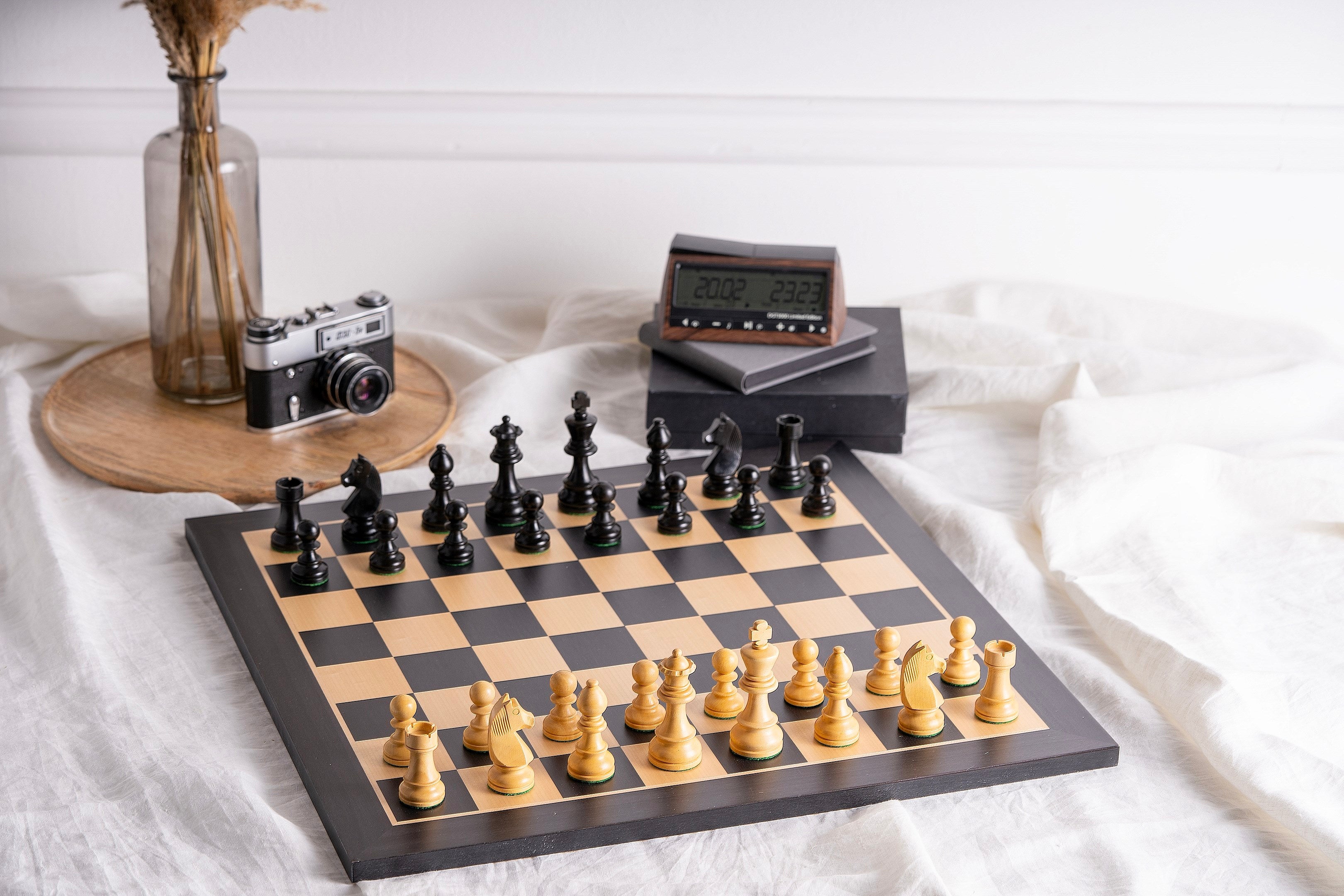 Set di scacchi Alekhine (Re 9cm) - Set di scacchi Alekhine (Re 9cm)