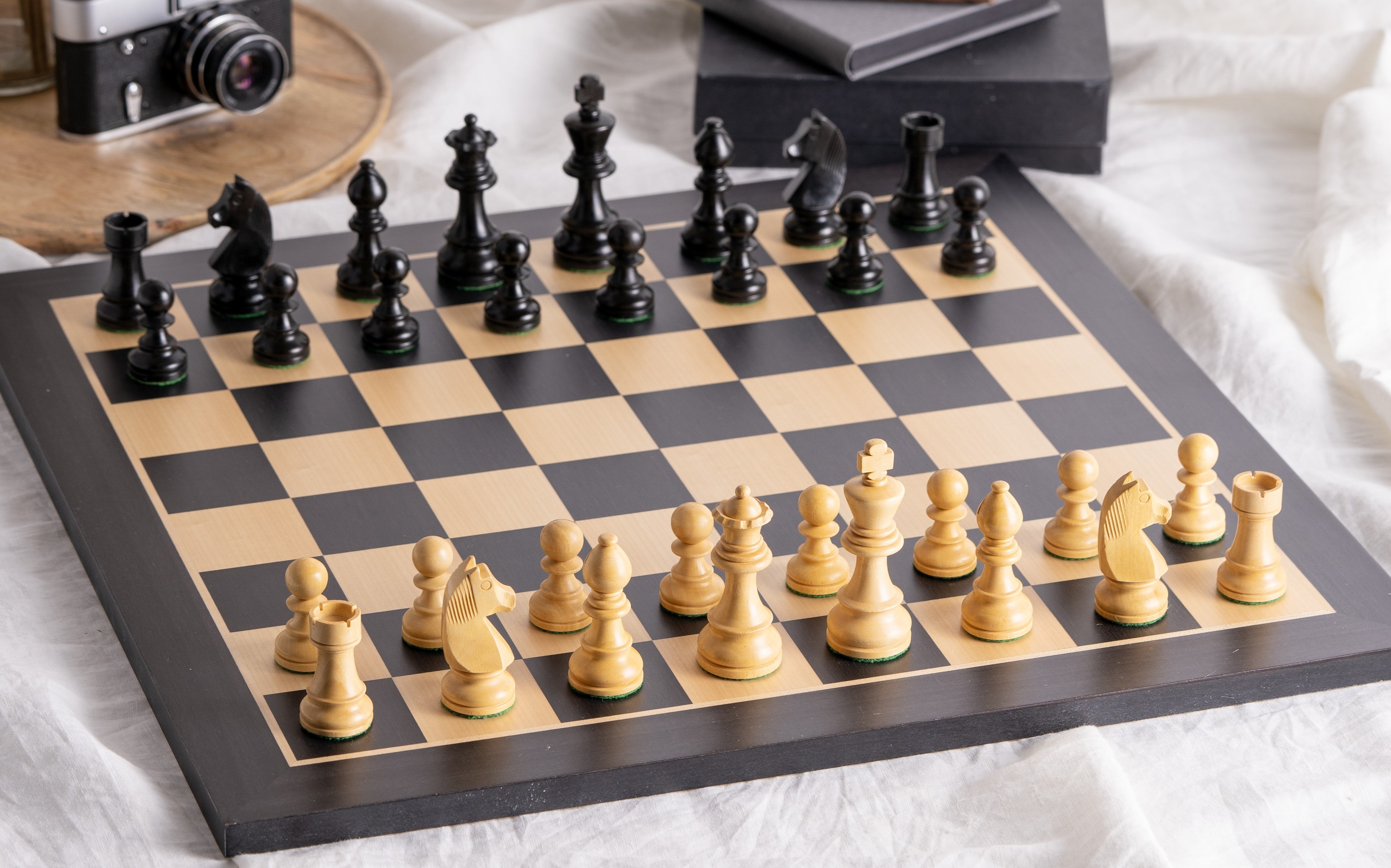 Set di scacchi Alekhine (Re 9cm) - 0e250d6e7e33acde17b868a3b3d0ef8f
