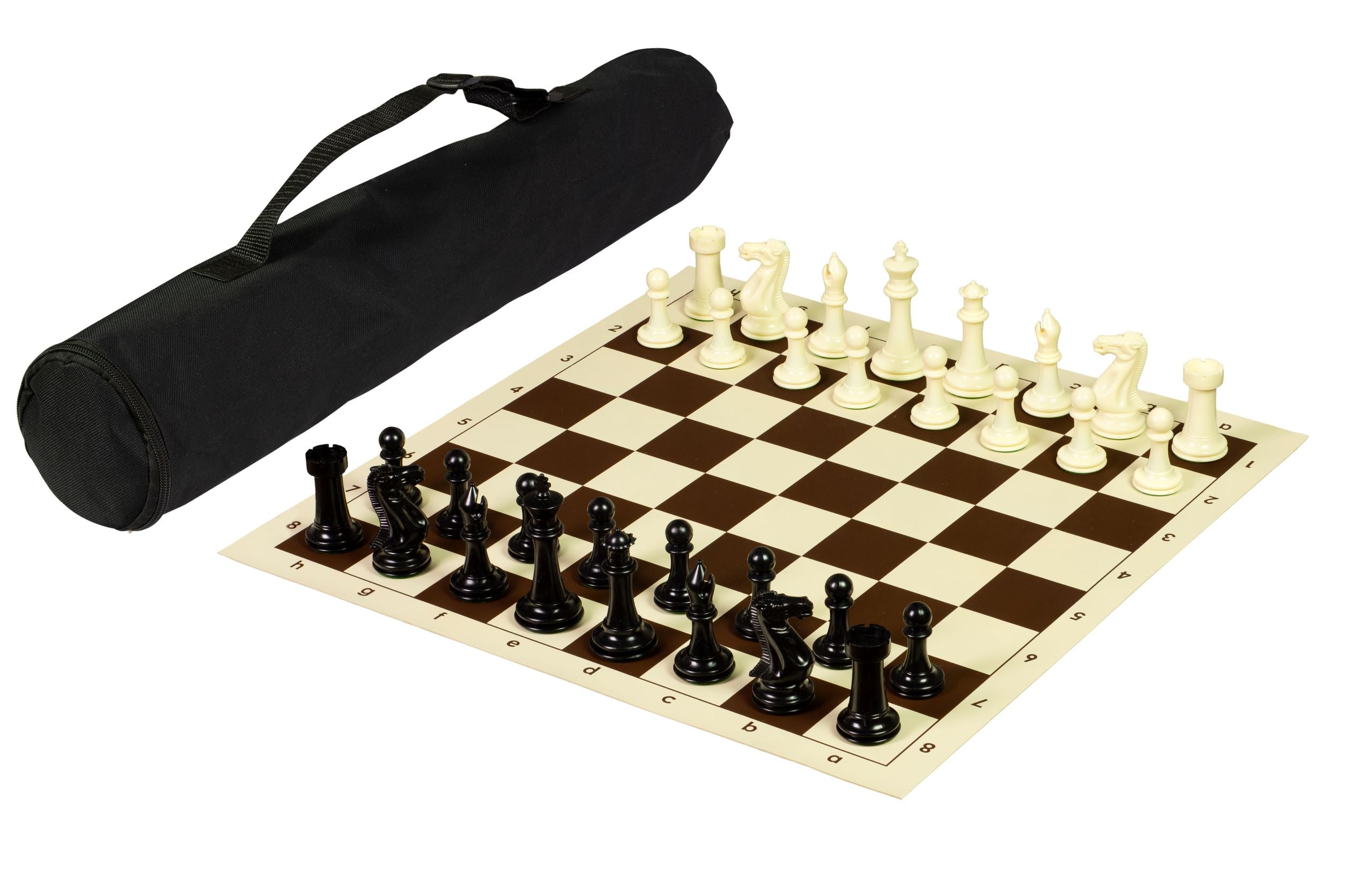 Set di scacchi Club Supreme in borsa (Scacchi + Scacchiera avvolgibile + Borsa) - 39cc54f07c6979b83cfb92fd80cd1430