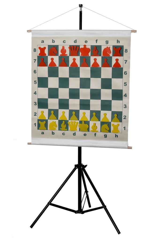 STAND DIMOSTRATIVO AVVOLGIBILE PER SCACCHI - STAND DIMOSTRATIVO AVVOLGIBILE PER SCACCHI