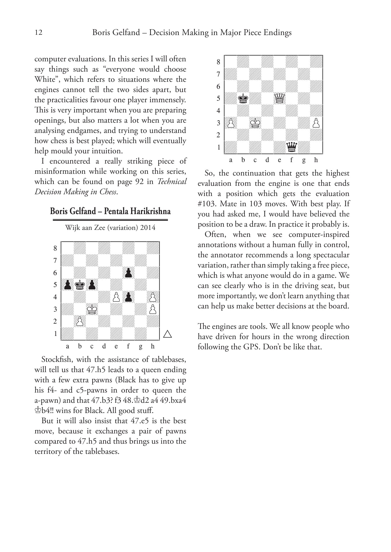 Decision Making in Major Piece Endings by Boris Gelfand (hardcover) - Decision Making in Major Piece Endings by Boris Gelfand (hardcover)