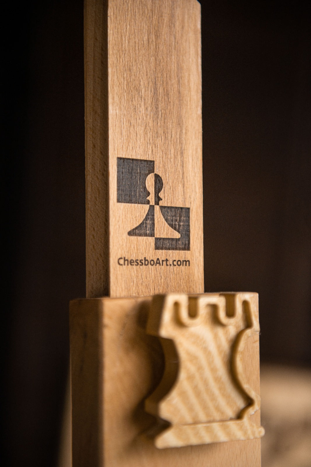 Elegante scacchiera in legno DEMONSTRATION - scacchiera (80x80cm) con figure - b070be7b3de9fb8f45d7d101e0e7ad6d