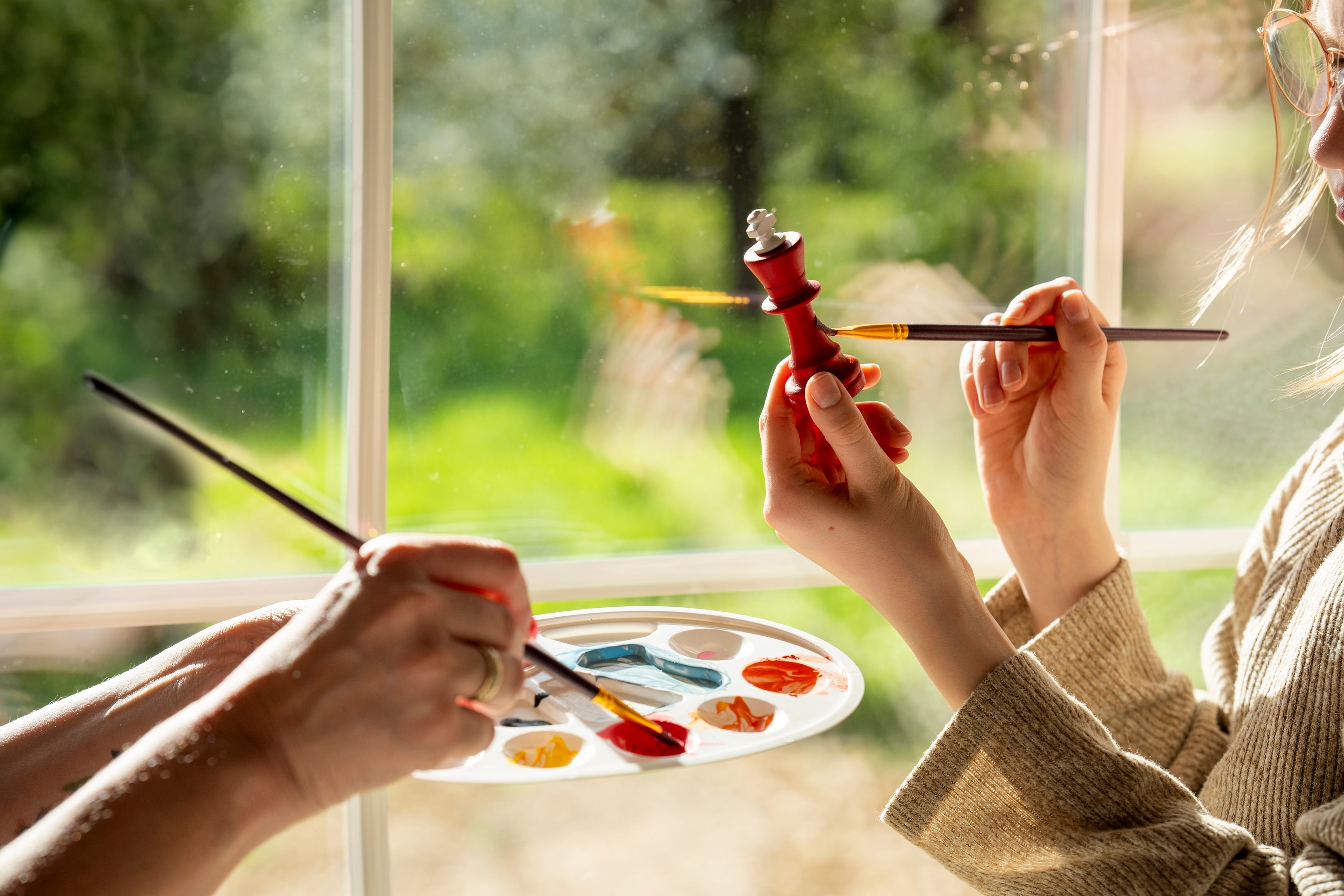 Pezzi di Scacchi da Dipingere e Montare (Fai da te) - ad74939fe6d4065954a94c7ff3ff6ff6