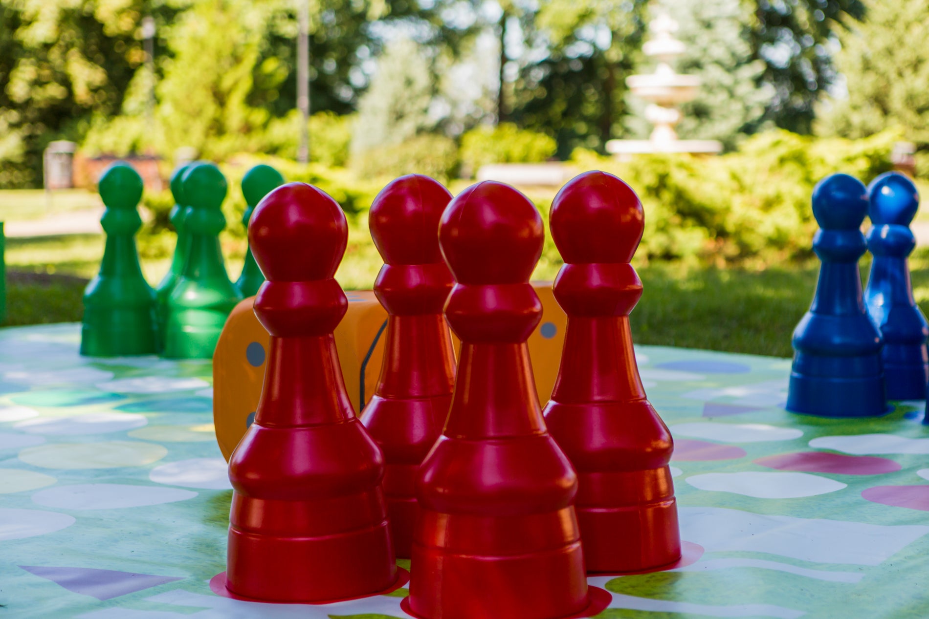 Pedine in plastica per esterno/giardino (altezza pedine 92 cm) - 911f107c442c70ec2baea5effebadd96