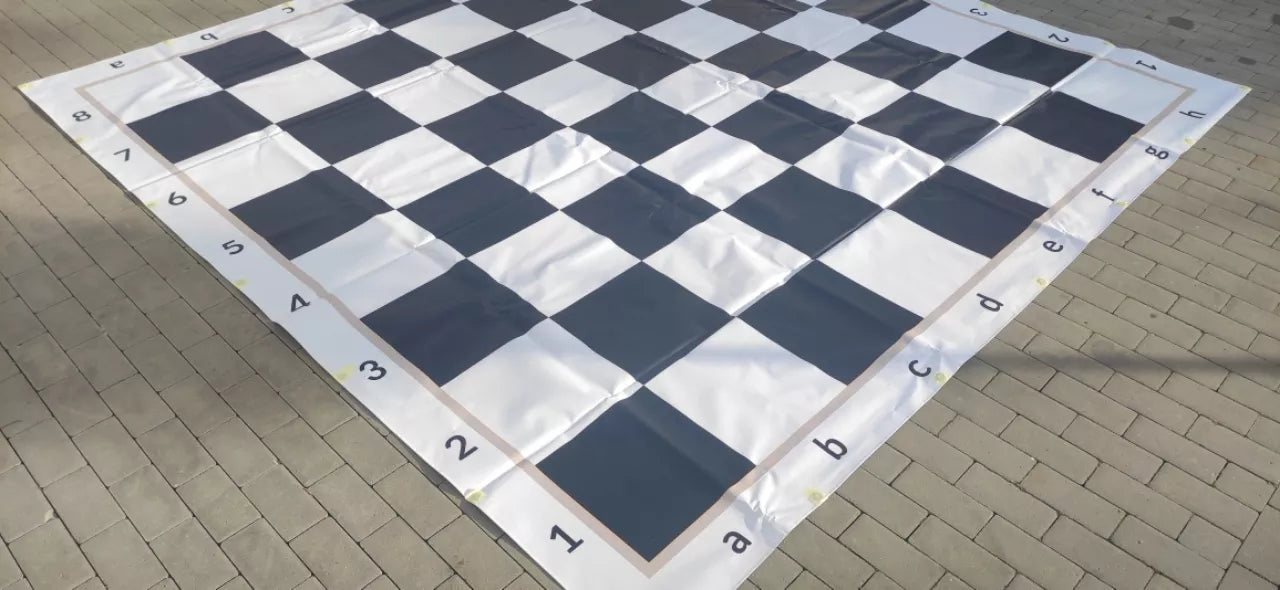 Scacchiera XXL per scacchi / dama all'aperto (Caselle 35 x 35 cm) - 28fe76a71474c269aa2fea116ded20d2