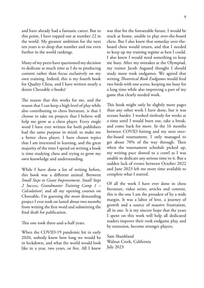 Theoretical Rook Endgames by Sam Shankland (hardcover) - d1e51e59cb9272230ea2d67fee863b9d