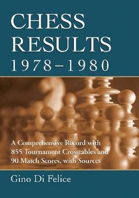 Chess Results 1978-1977 - Chess Results 1978-1977