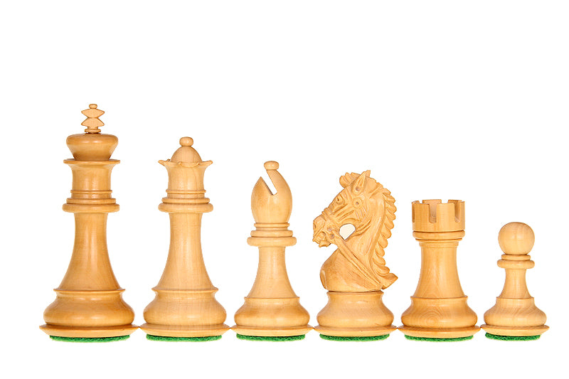 Scacchi Staunton KING'S BRIDAL in legno di Bosso/Acacia 4'' - Scacchi Staunton KING'S BRIDAL in legno di Bosso/Acacia 4''
